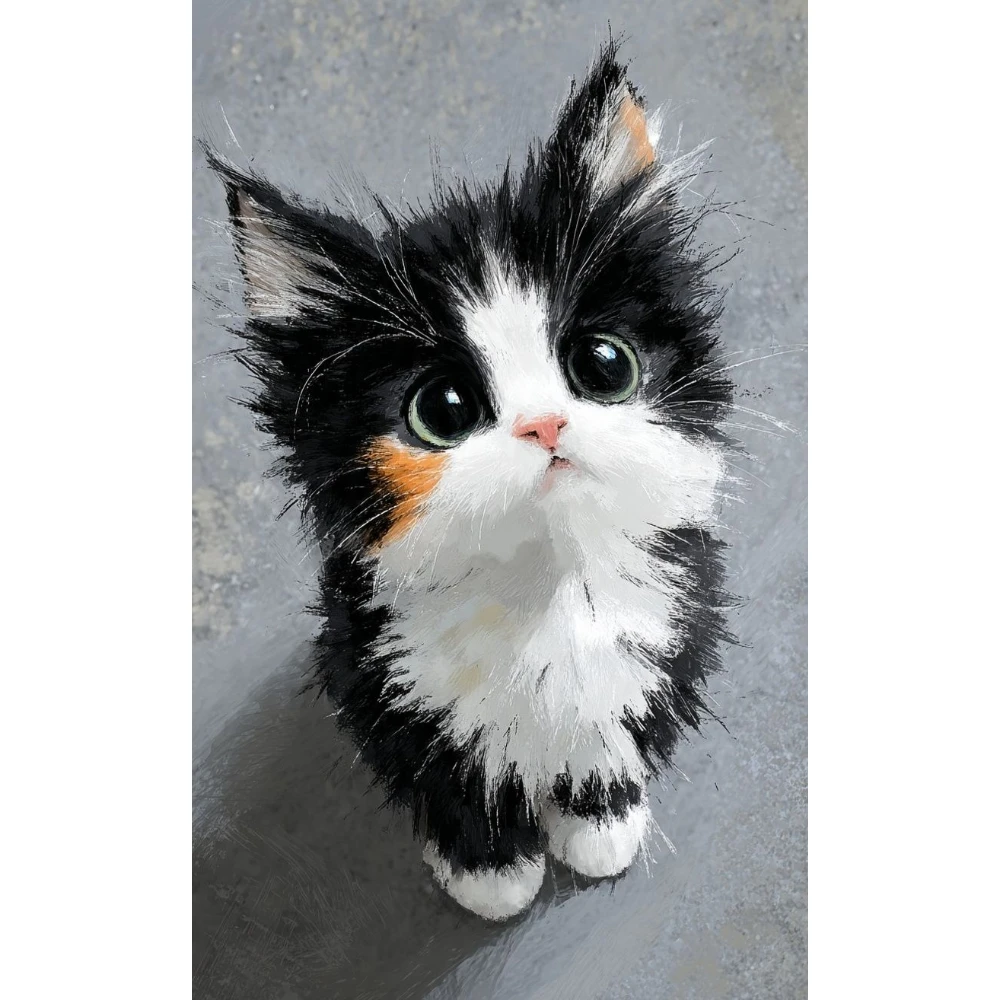 

500/1000/1200/2000 PCS Jigsaw Puzzles Cute Little Cat Animal Family Activity Games for Gameroom Bedroom Home Decor Gift