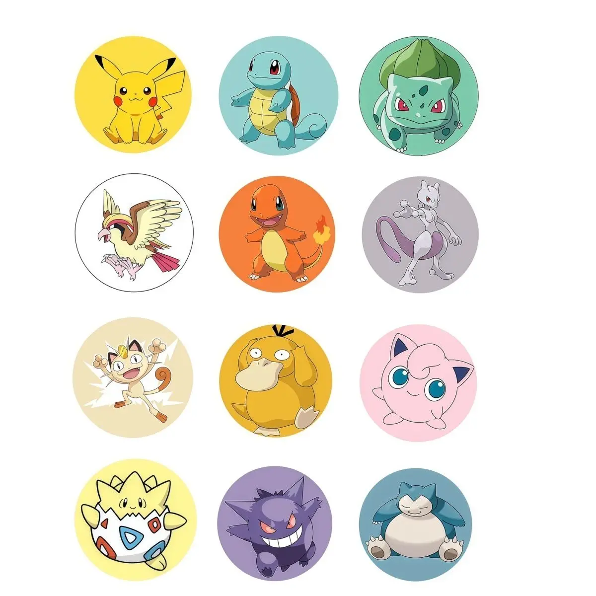 500 Stück Pokémon Aufkleber Rolle Aufkleber Cartoon Schüler Konto Dekorative Aufkleber Geschenkversiegelung – Detail 3