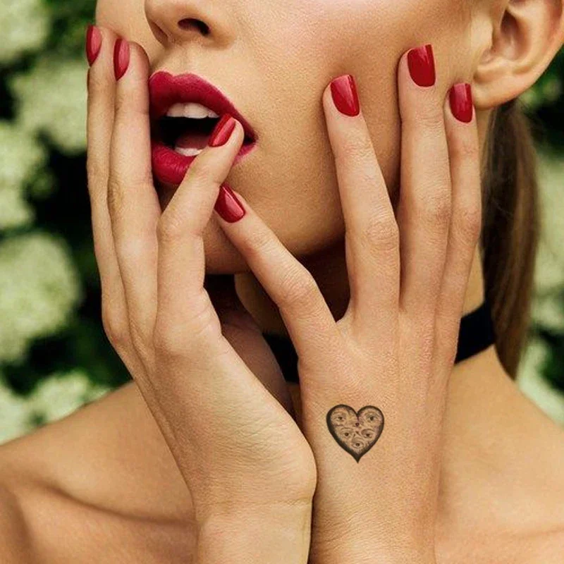 Татуировка-наклейка-Череп-Луна-Нож-Сердце-Глаз-Улитка-Водонепроницаемая-Временная-Поддельная-Татуировка-Флэш-тату-для-Женщин-Мужчин-Рука-Рука-Боди-Арт