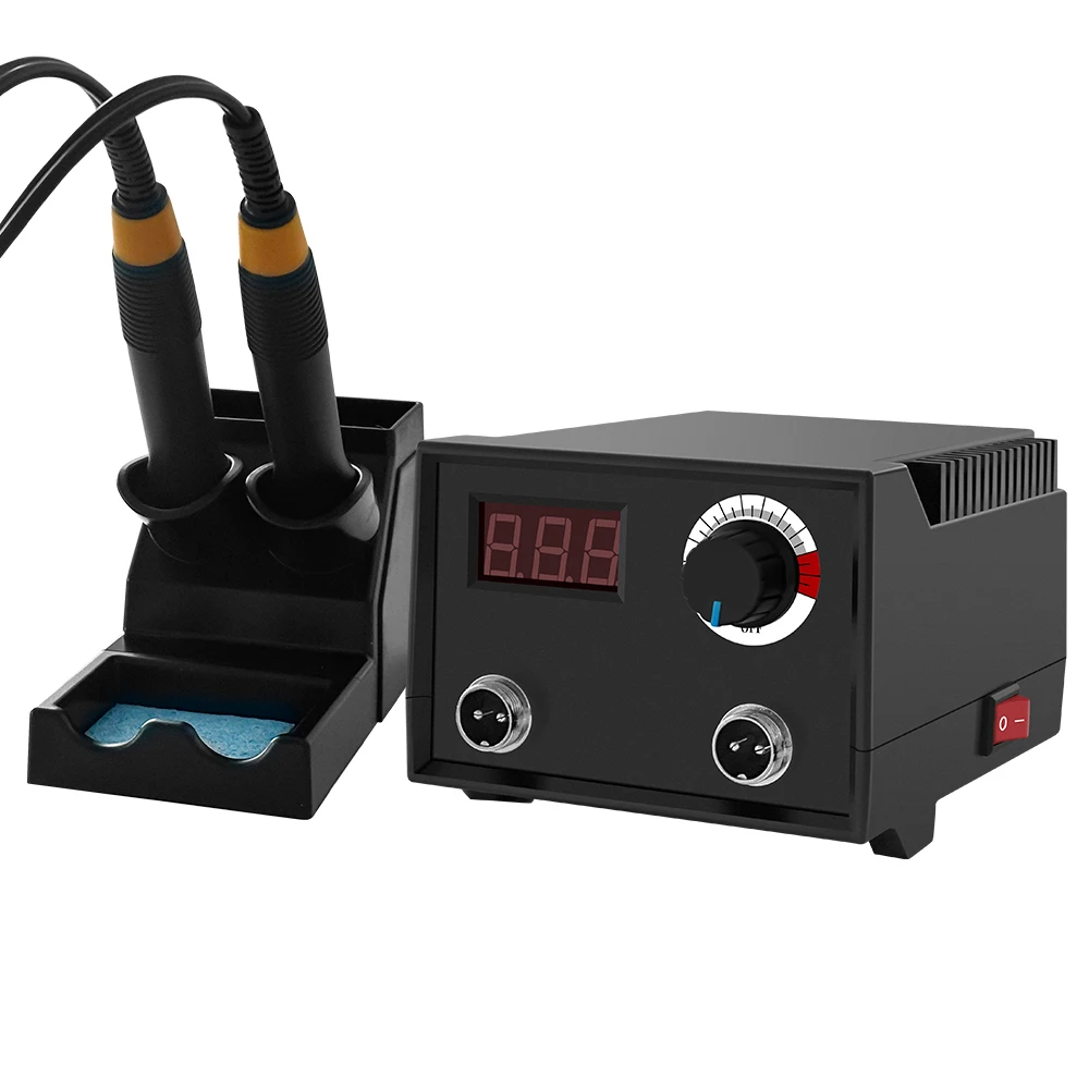 100W LED Wood Burner Pyrography Pen Burning Machine Gourd Crafts Tool Set With Welding Wire Top Adjustable Temperature
