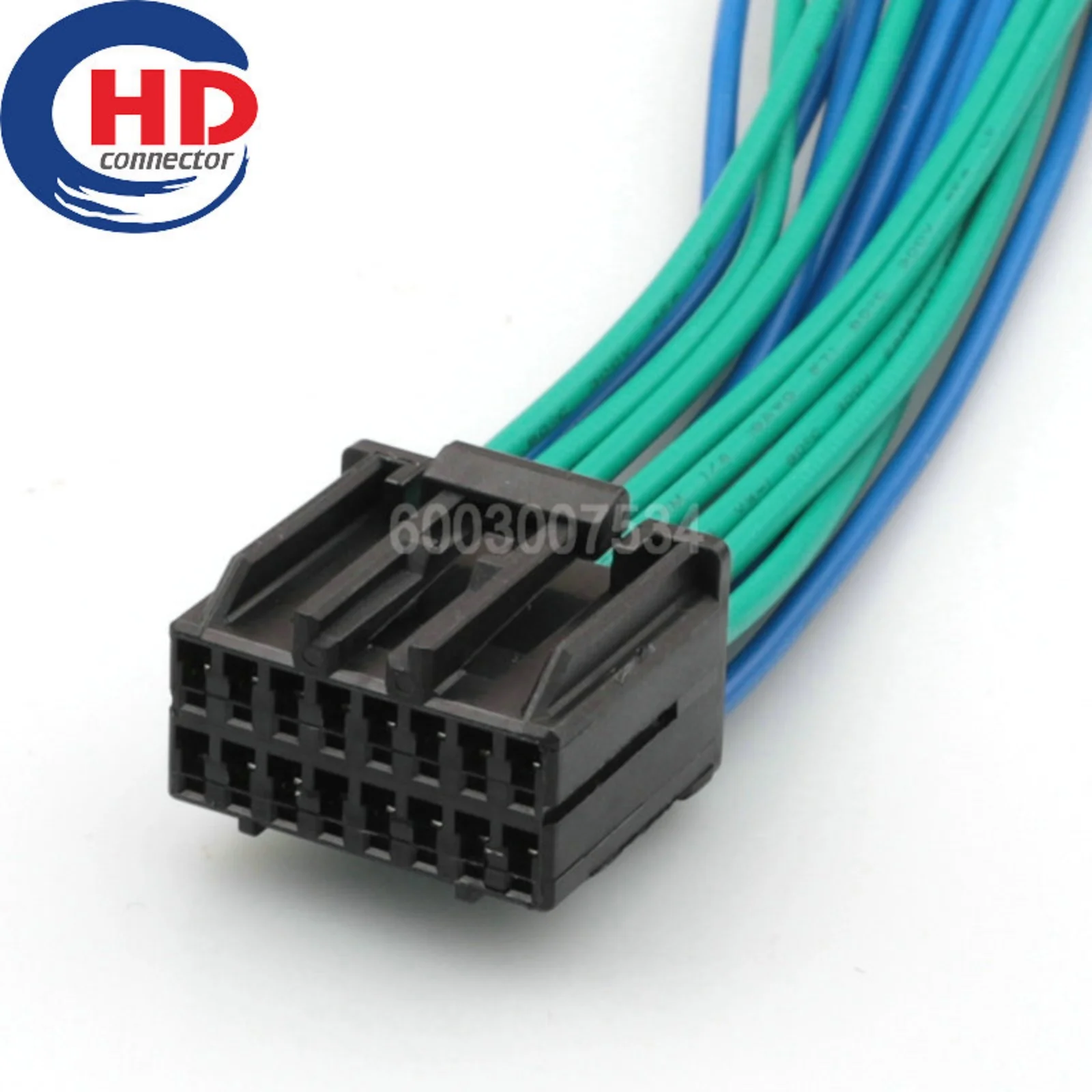 16 Pin 1.2mm Series Unsealed Female Connector Cable Plug Motorcycle Electrical Harnesses Wiring Harness 917981-2 90980-11391