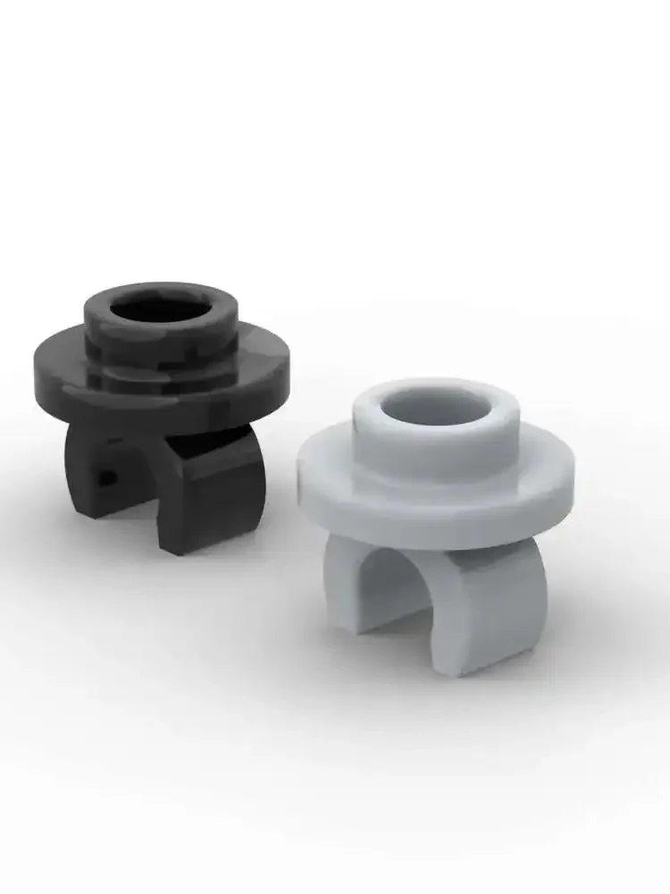 MOC 10 pièces 5264 avec Clip rond 1x1 plaque blocs de construction Kit maison sur le bas brique particules Puzzle jouet éducatif enfants cadeau