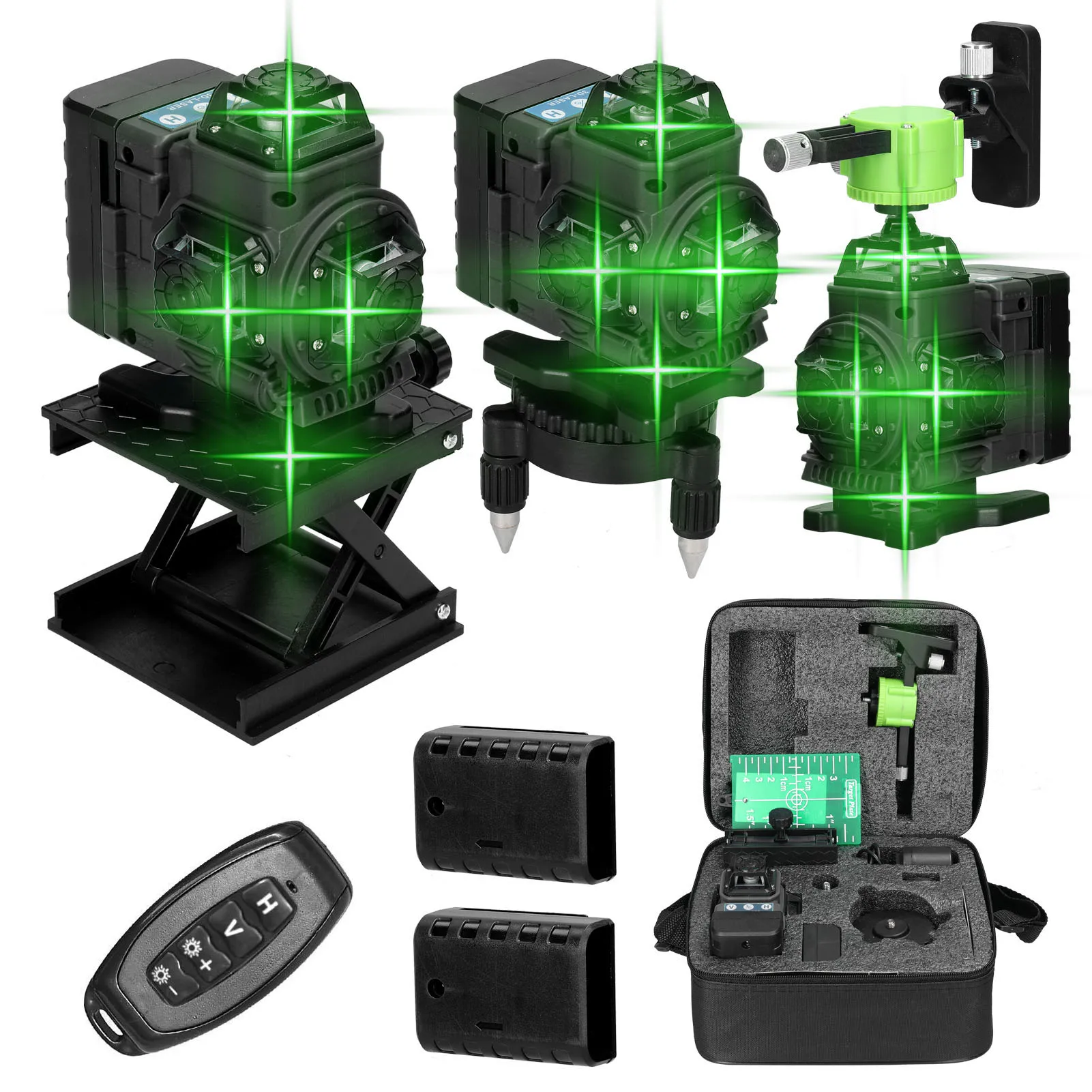 4D 16 Lines Laser Level 3° Self-leveling Function Leveling Tool Multifunctional 360 Horizontal And Vertical Laser Level