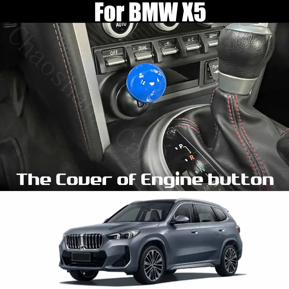 

For BMW X5 Car Engine START Button Replace Cover STOP Switch ball style Car Accessories