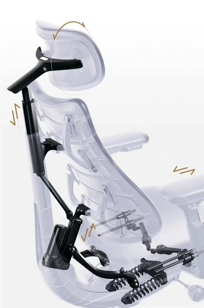 Adjustable Ergonomic Dynamic Computer Chair for Office and Gaming, Full Body Support for Relaxed Sitting Comfort