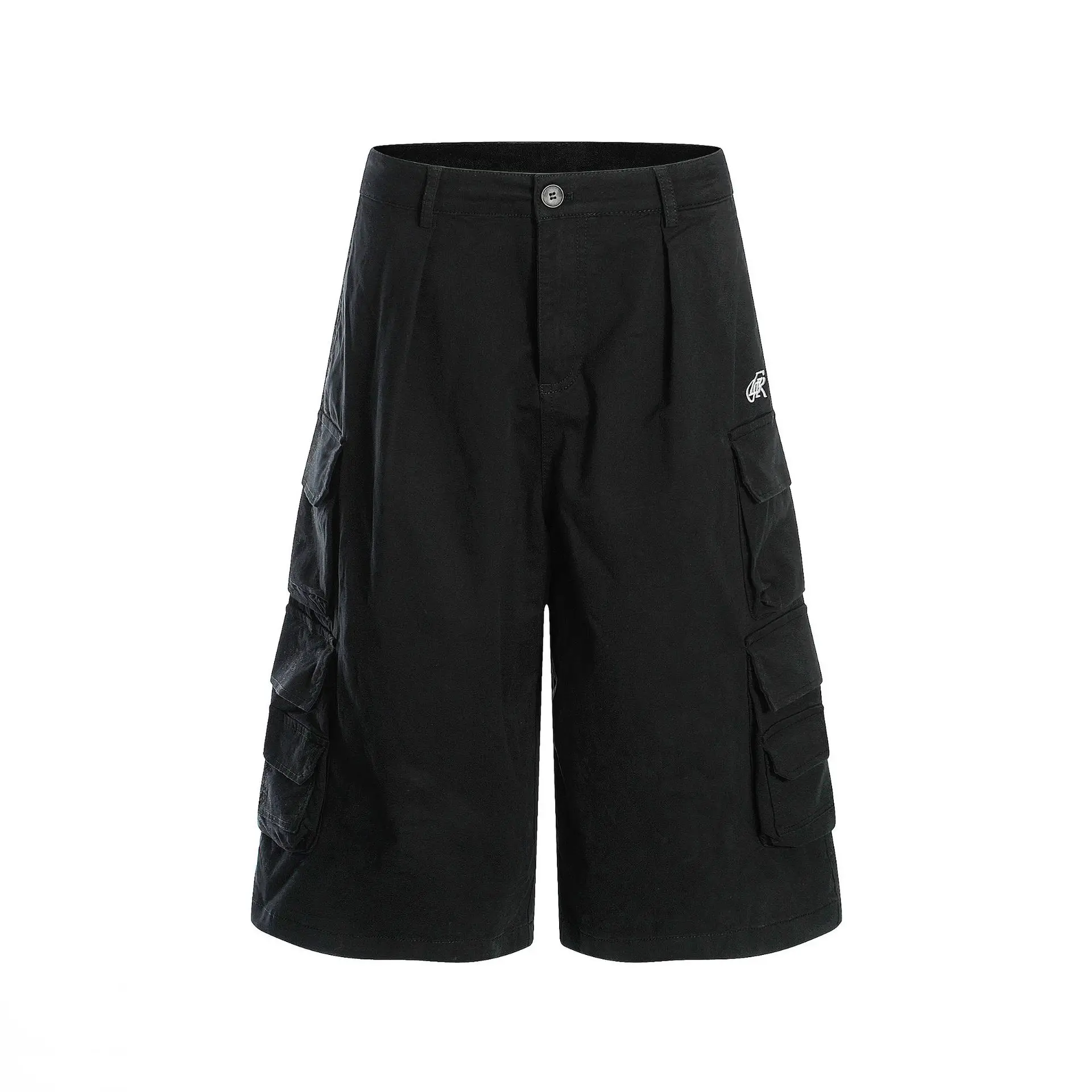 OR FL American Retro 97Cotton Women Cargo Shorts Hi Hop A Sense of Sophistication Seven-inch Shorts Wide Leg Pants Slacks Y2k