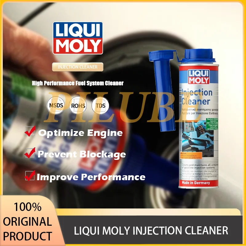 

LIQUI MOLY INJECTION CLEANER Очиститель топливной форсунки для оптимальной производительности двигателя и удаления угольных депозитов Оригинальный продукт