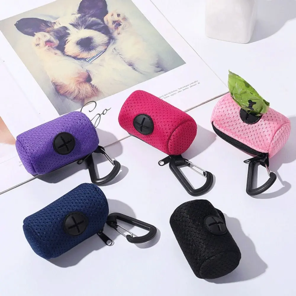 Dog Poop Bag Dispenser Hangingable Dog Poop Bag Holder Poo Bags Dispenser for Dogs Walking Garbage Bags Dispensers Pet Supplies