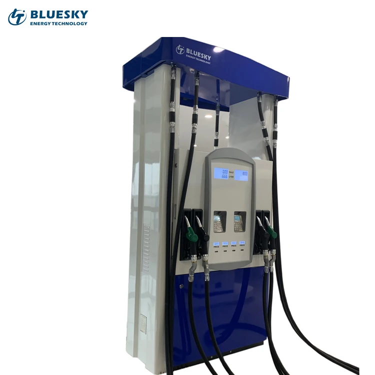 Automatic Portable 8 Nozzle Pump Fuel Dispenser Factory Price Made Of Durable Aluminium For Gas Stations
