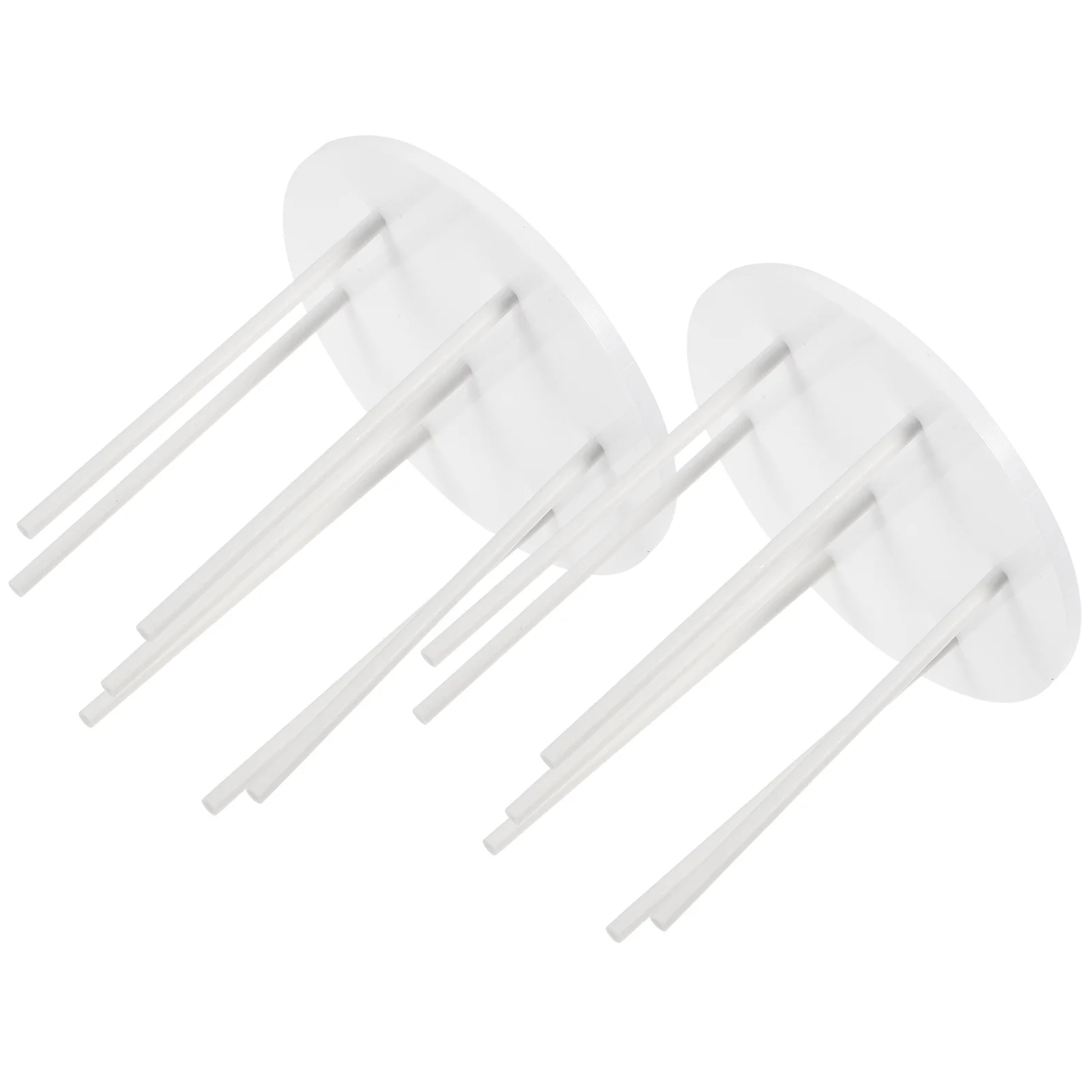 

2Pcs Lollipop Display Stand Acrylic Durable Cake Pops Holder Birthday Party Cake Pop Stand Display Accessories