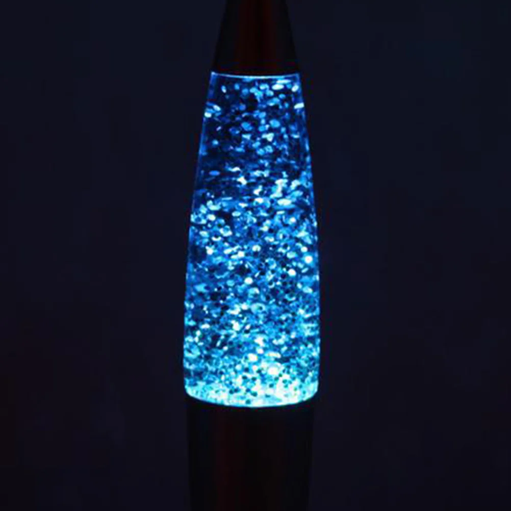 

Bedside Night Light Lamp Glitter Liquid Decorative Lights Romantic Creative Wax Safe Material Durability Long Term Use Small