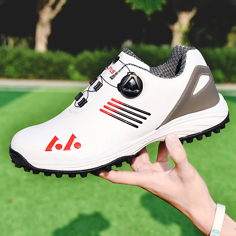 Nuevos zapatos de Golf impermeables para hombre, talla 39-45, ropa de Golf profesional para hombre, calzado ligero para caminar, zapatos para caminar de lujo