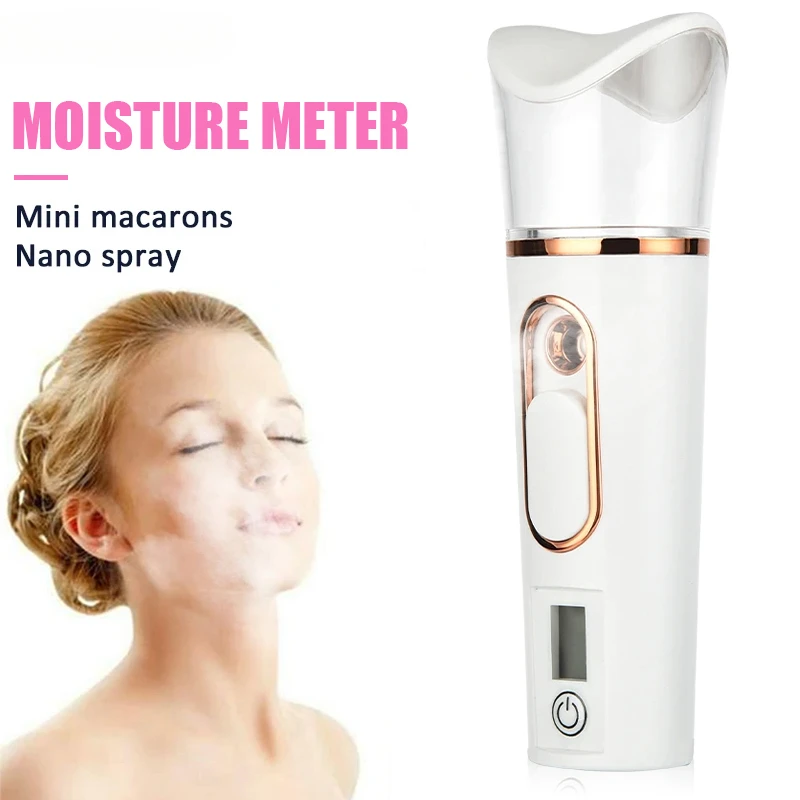 

New Beauty Steaming and Moisturizing Instrument USB Charging Convenient Face Handheld Mini Cold Spray Moisturizing Nano Spray