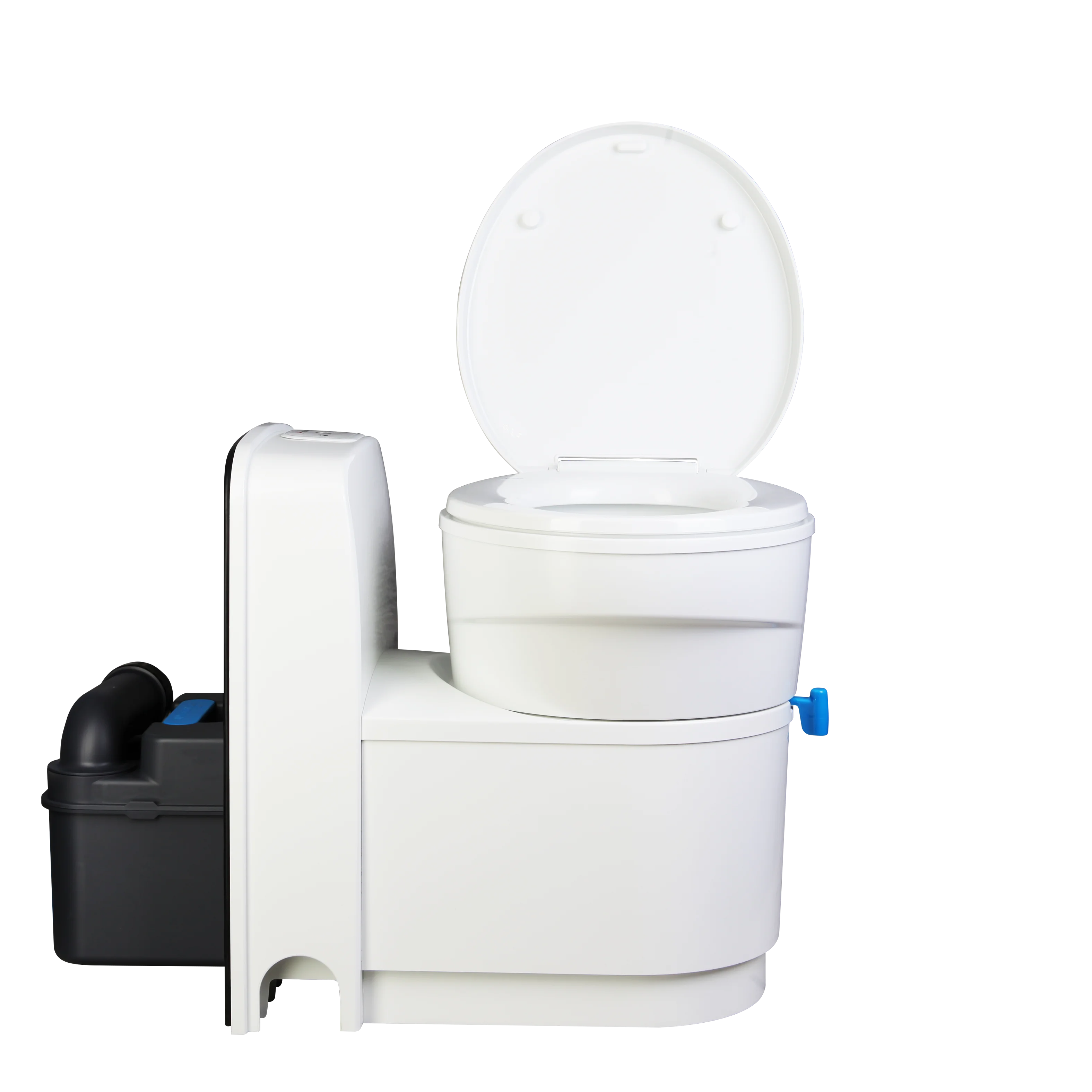 Hot Sale Camping RV Accessories Plastic Toilet 3J-W5000 Rotary Toilet Box Toilet
