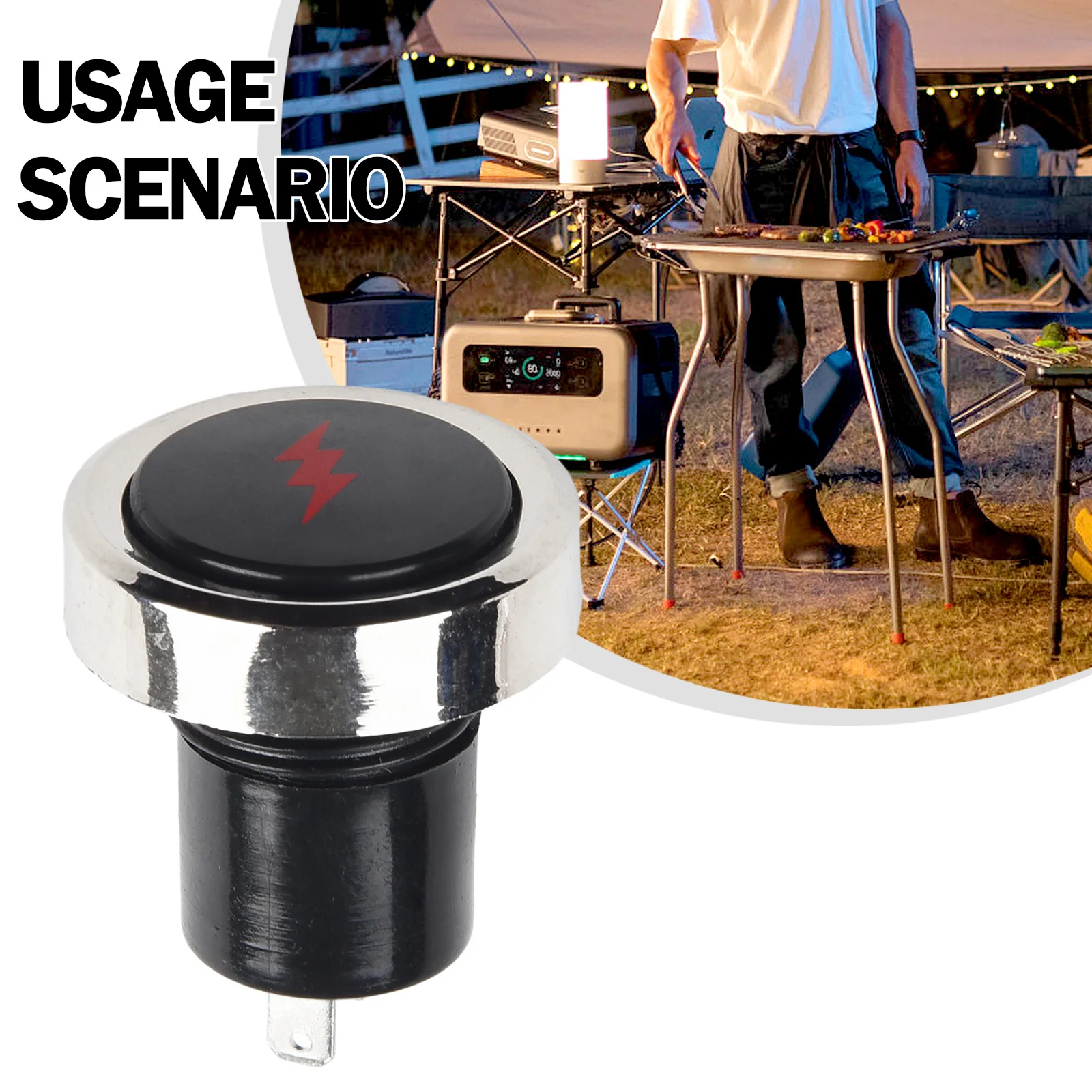 Perfectly Ignite Your Gas Grill  BBQ Electronic Ignition Button Replacement Ignitor Switch for Coleman Gas Grill
