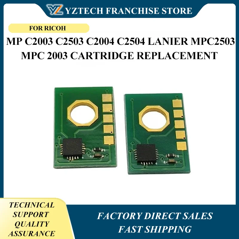 

20PCS MPC2003 Toner Chip MPC2004 MPC2504 For Ricoh MP C2003 C2503 C2004 C2504 Lanier MPC2503 MPC 2003 Cartridge Replacement