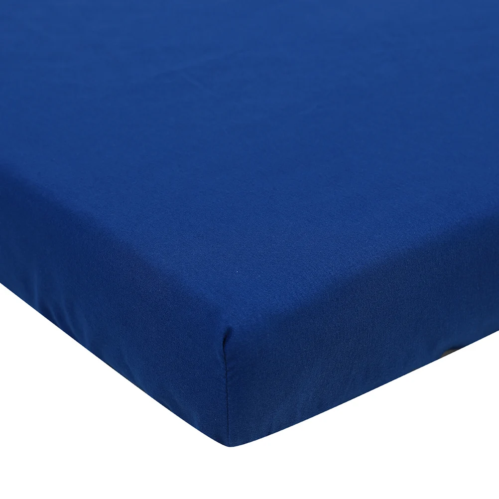 ملاءة سرير عالمية من البوليستر، مرتبة سرير بتصميم مرن، ملاءة سرير داكنة، غطاء مهد للأطفال الصغار #3