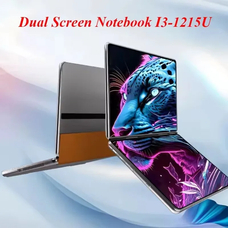 DS18 كمبيوتر صغير بشاشة تعمل باللمس كمبيوتر محمول Intel Core I3-1215U Windows 11 DDR4 16/32GB M.2 2280 SSD WIFI6 BT5.2 10.95 "كمبيوتر محمول مزدوج #1