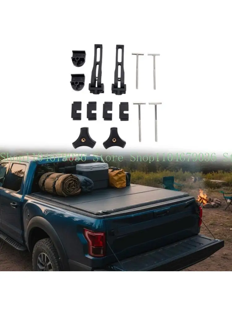 

652F Secure Locking Clamp ABS Non Slip Design Clamping for Pickup Truck Bed Cover