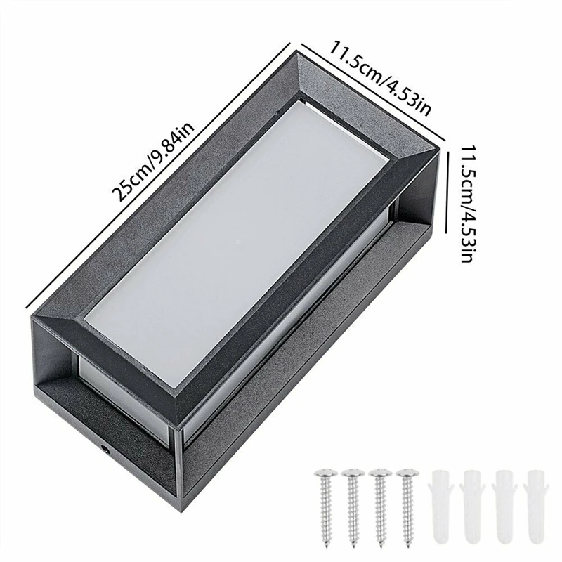 AB46-IP65 Outdoor PIR Motion Sensor LED Lights Garden Corridor Wall Light Fixtures