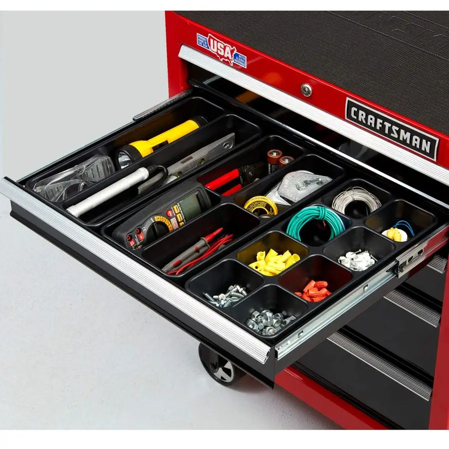 

Tool Organizer, 3Piece 14Compartment Drawer Set CMST98018