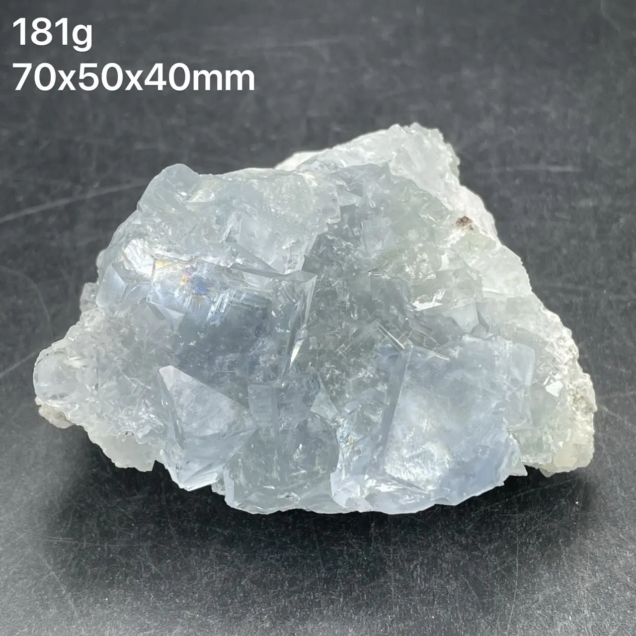 

new! 100% natural blue fluorite cube clean transparent mineral specimen, original stone healing crystal from Zhejiang