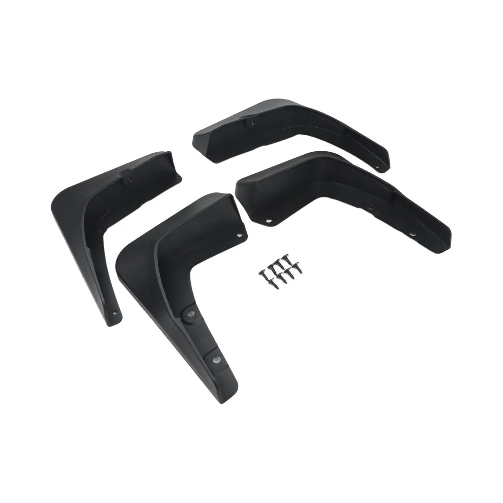 Car Tire Fender Edcudo Fender Guard Black Color Non-Deformable Practical Use Quick Installation Car Tire Fender Protection