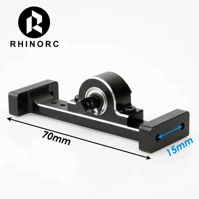 Rhinocrawler Driveshaft Axle Holder, RC Estender Ponte, Hanger Beam para 1:10 Axial SCX10 Crawler Trucks, Bridge Device Upgrade Parts