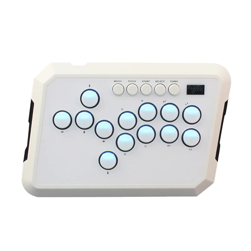 GO-A50 Hitbox Controller Tastiera da gioco RGB Light Arcade Joystick Controller per PS4/PS5/PC/Steam Fightstick Tastiera