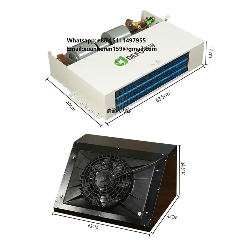 

Split 24v Cold Storage Freezer R404A Truck Refrigeration Unit 12v Refrigerated for Transport Trailer Van Scroll Compressor