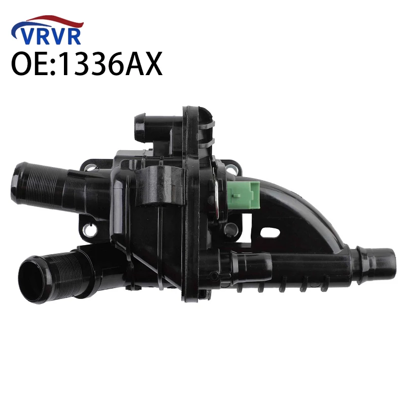 VRVR 1336AX 9684588980 Car Coolant Thermostat Housing For Peugeot 207 208 308 508 2008 3008 Citroen C3 C4 C5 DS 1.6HDI