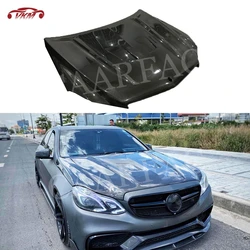 Carbon fiber Front Bumper Engine Hood Bonnet For Benz W212 E Class E200 E220 E250 E300 E350 E63 AMG 2014 2015 2016