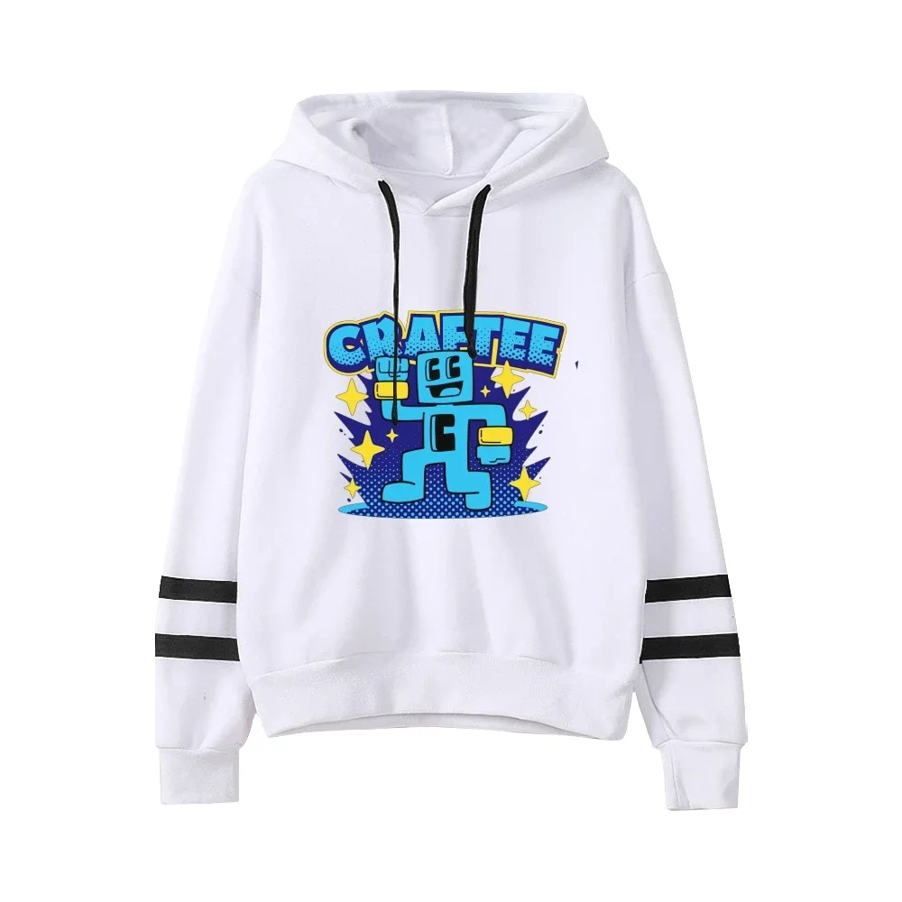 

Craftee Level Up Hoodie Women Men Hooded Sweatshirt Streetwear Oversized Long Sleeve Fashion Harajuku Pullover Clothes for Teens