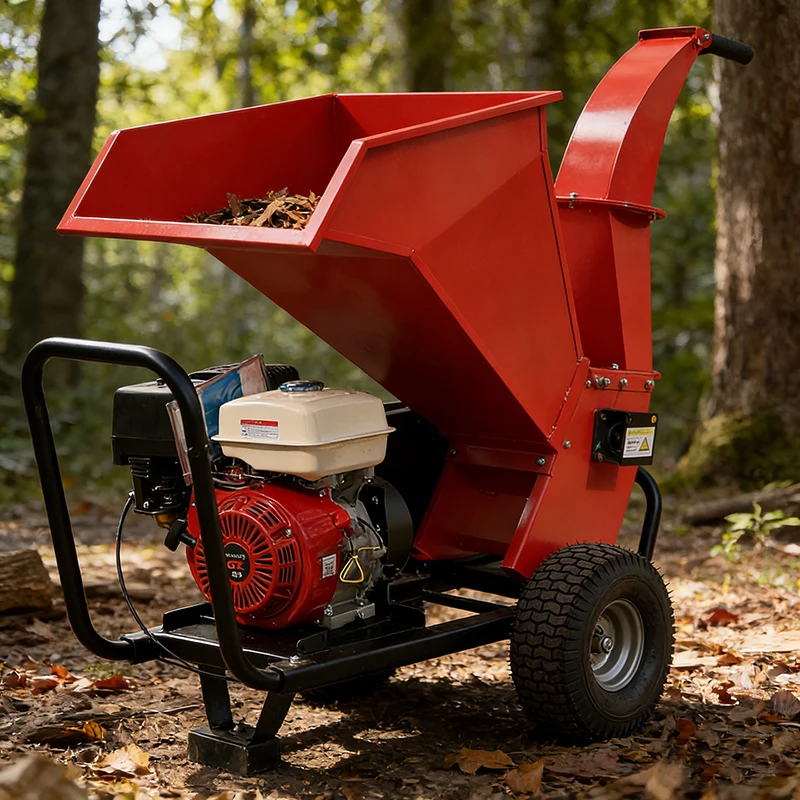 15HP Commercial Diesel Wood Shredder & Branch Chipper – High Quality for Industrial Garden Use