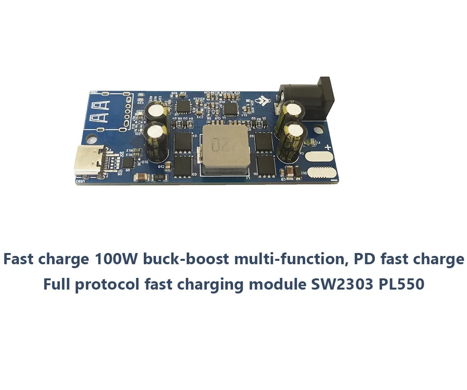 Full Protocol Fast Charging Module SW2303 PL5501 Fast Charging 100W Buck-boost Multi-function PD Fast Charging Module