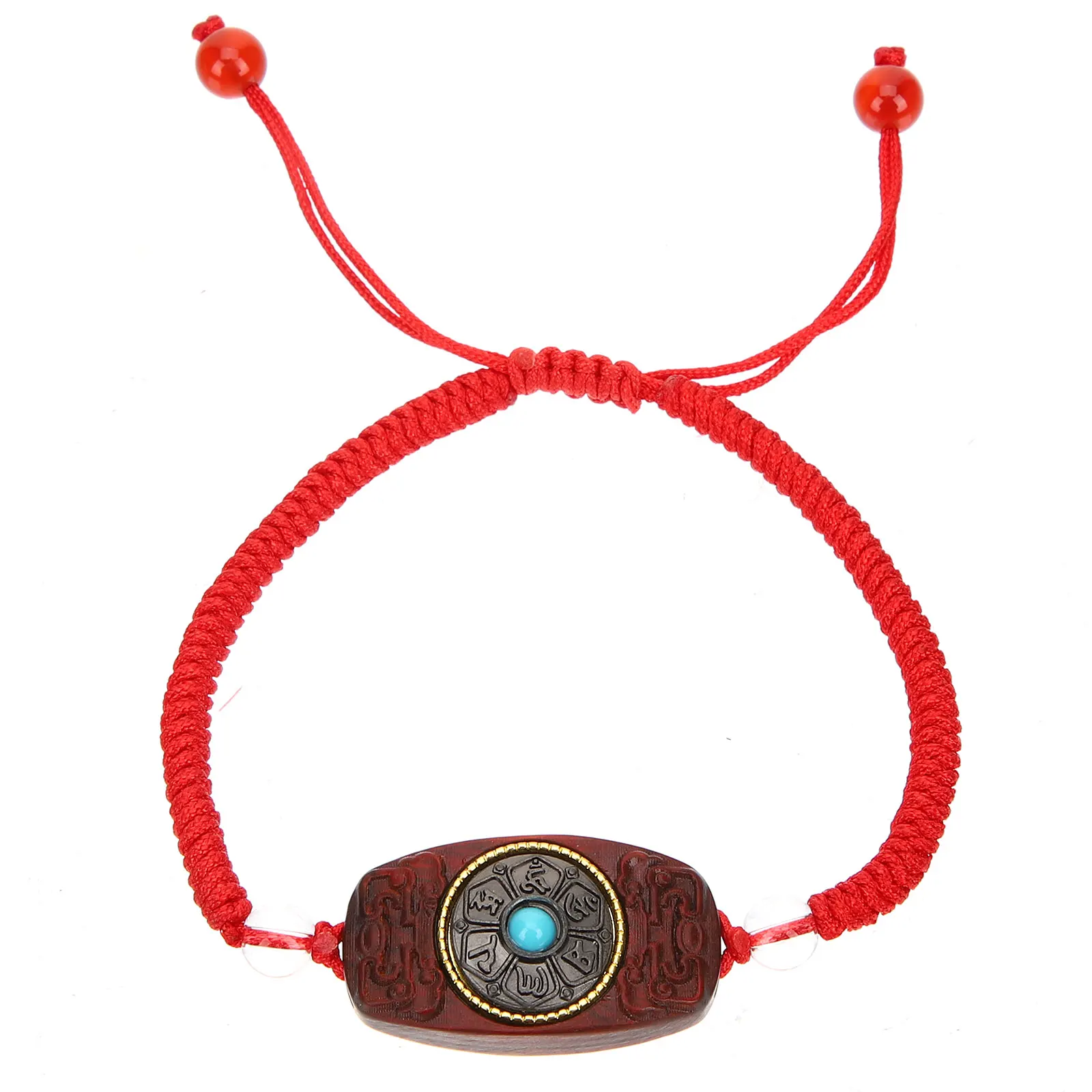

Bracelet for Women Men Adjustable Red Braided String Birth Year Protection Charm Durable Premium Material Bracelets