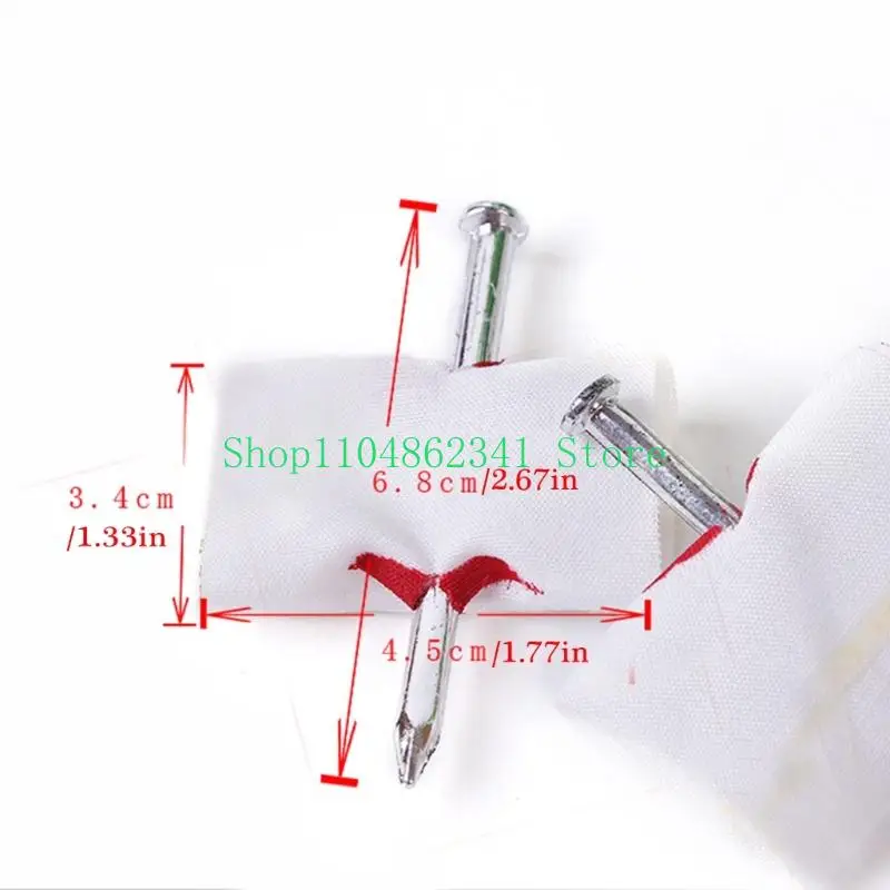 5ASD unghie sangue artificiale attraverso le Halloween Prove per adulti