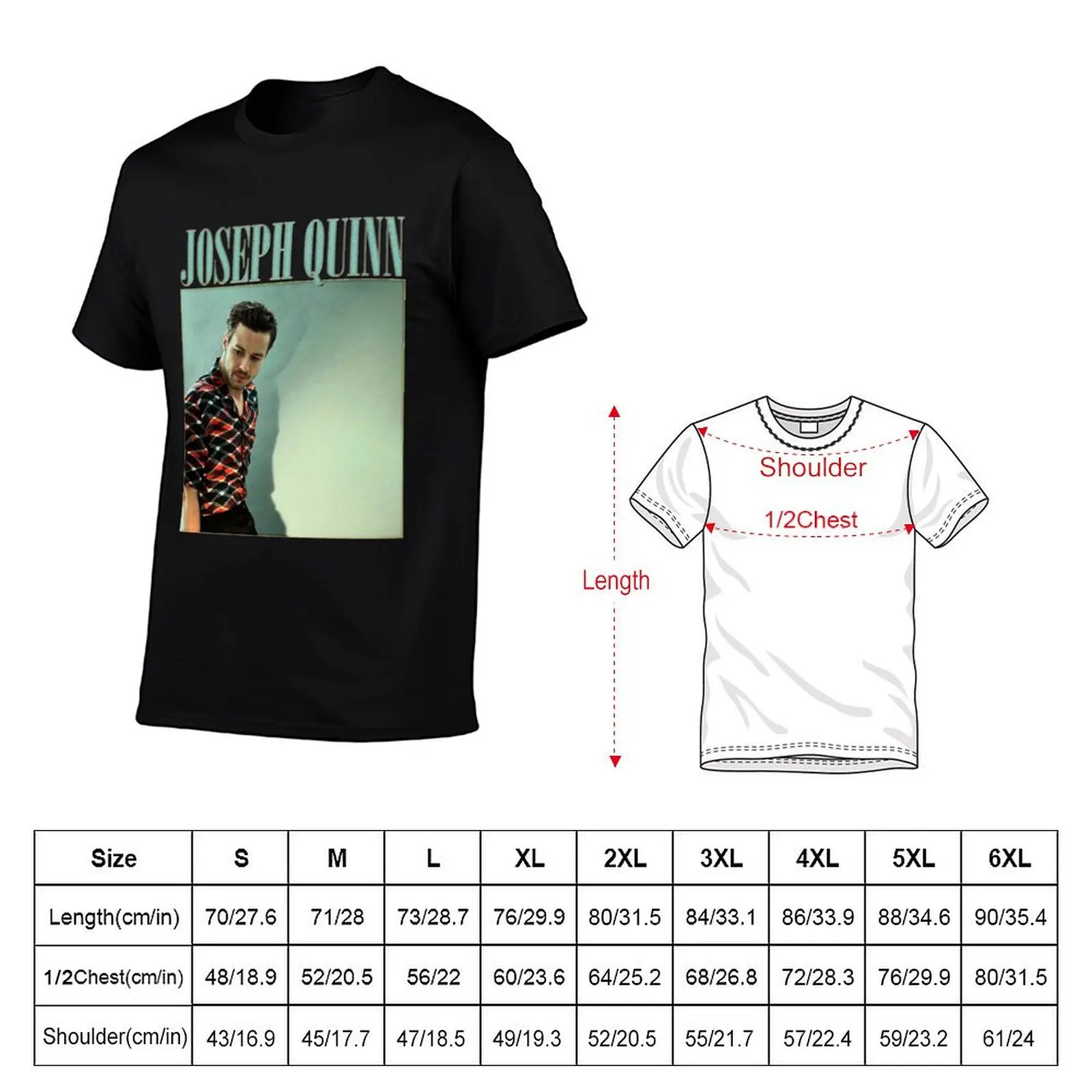 Joseph Quinn T-Shirt Running Performance Short Sleeve Tee