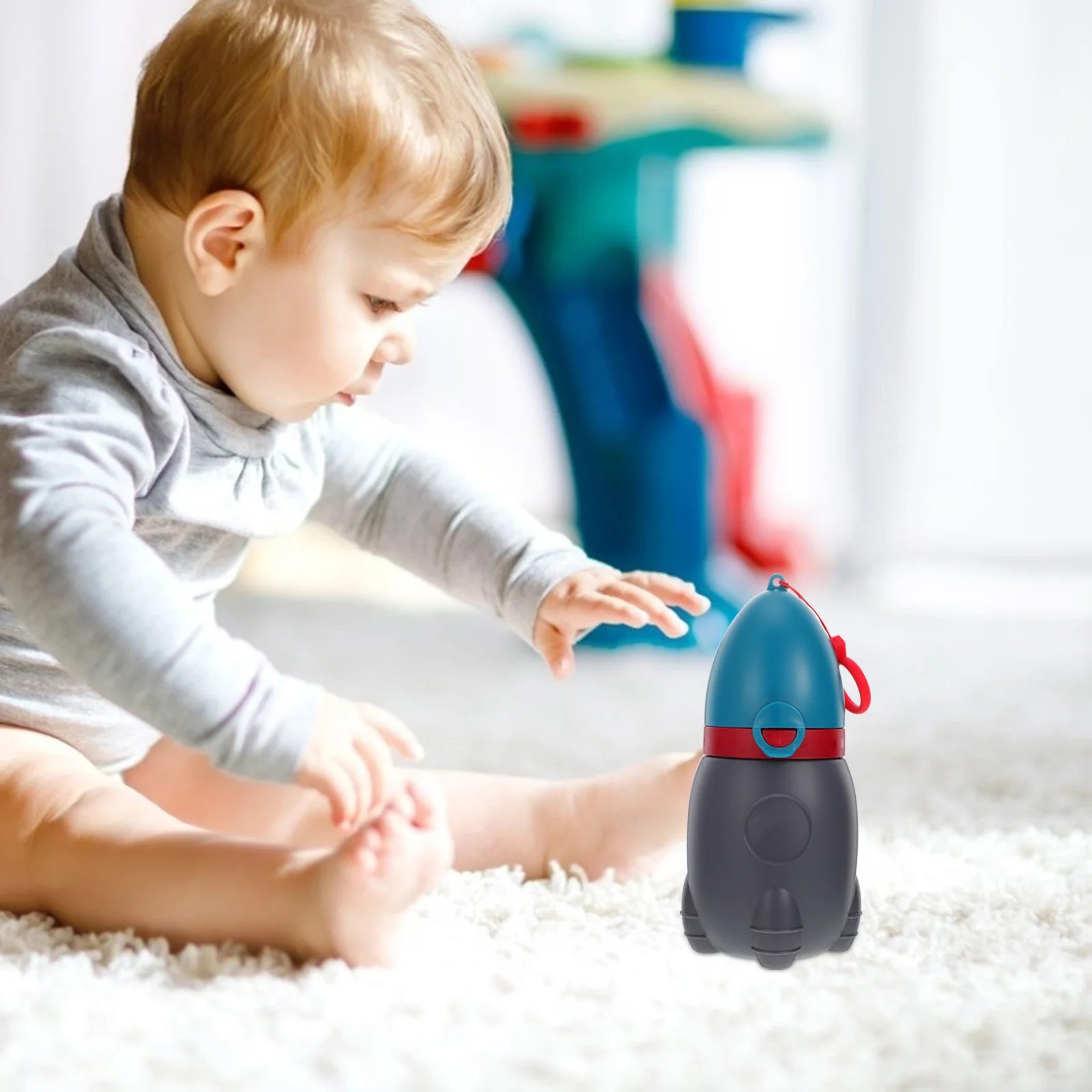 زجاجة مبولة محمولة للبالغين والأطفال، كوب نونية للسفر، تصميم مدمج مانع للتسرب، سهل التنظيف وخفيف الوزن ومتين للاستخدام في السيارة #1