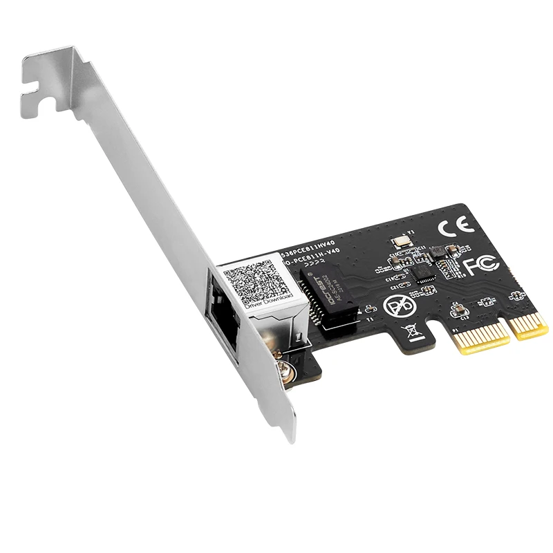 PCI Express Netzwerk Karte 10/100/100 0Mbps Gigabit Ethernet PCI-E X1 RJ45 LAN Netzwerk Adapter Realtek RTL8111H Chip für Desktop PC