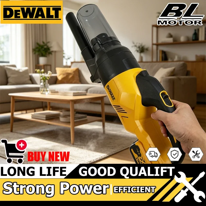 

Беспроводной ручной пылесос Dewalt для дома и автомобиля, идеально подходит для полов из твердых пород дерева и ковровых покрытий.