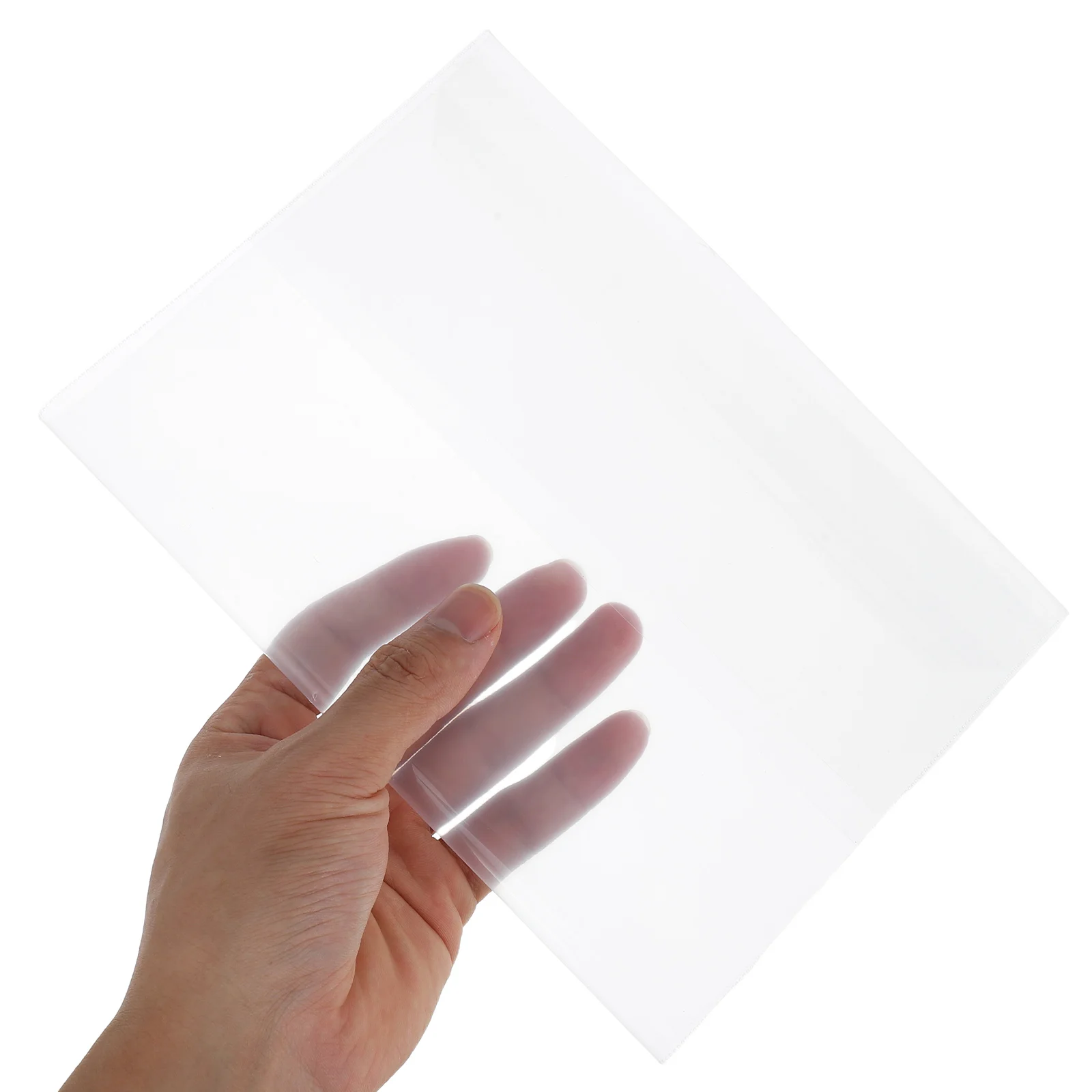 

10pcs A5 Clear Book Covers Waterproof For Books Transparent Reusable Stretchable Book Cover Protectors Adjustable