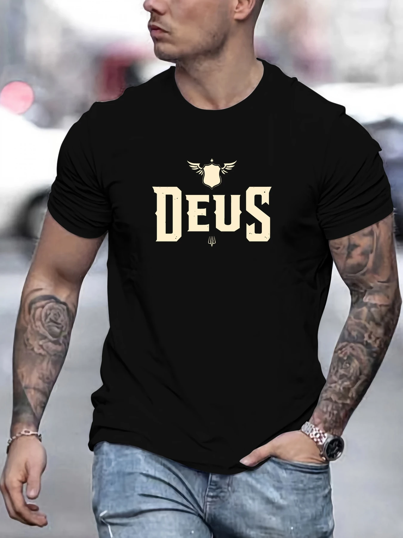 

T Shirt for Man 100% Cotton Summer Round Neck Short Sleeve Graphic Print Breathable Streetwear Fashion Leisure Cool T-shirt