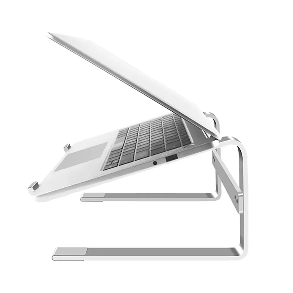 Double Layer Laptop Stand Ventilated Iron Computer Stand Universal Base Detachable Mount Laptop Holder Ergonomic Support