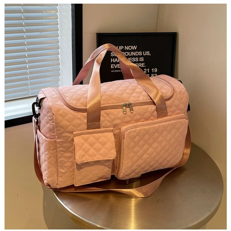 

Сумка для мамы для будущих мам, большая вместительная сумка для родов, сумка-тоут с разделением на сухое и влажное отделение, сумка через плечо