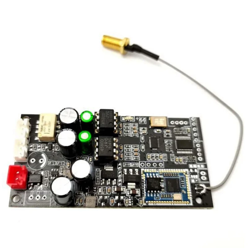 

QCC5125 LDAC 5.1 Hi-Fi Bluetooth аудиоприемник ES9038Q2M двойной операционный усилитель JRC4580D декодирование ЦАП плата для домашнего усилителя простой в использовании