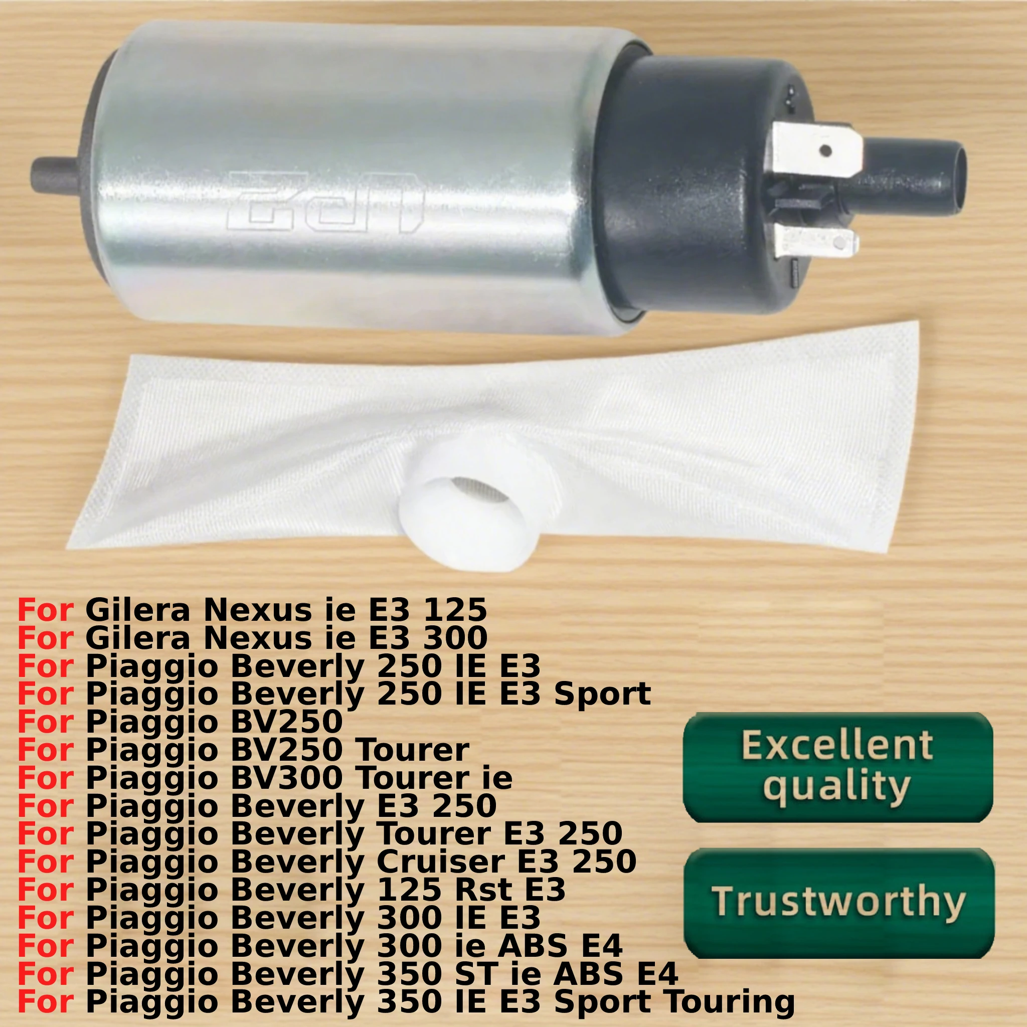 

Motorcycle Engine Fuel Pump For Gilera Nexus IE E3 125 150 For Piaggio Beverly BV250 Tourer 250 300 350 Cruiser ST IE E3 ABS E4