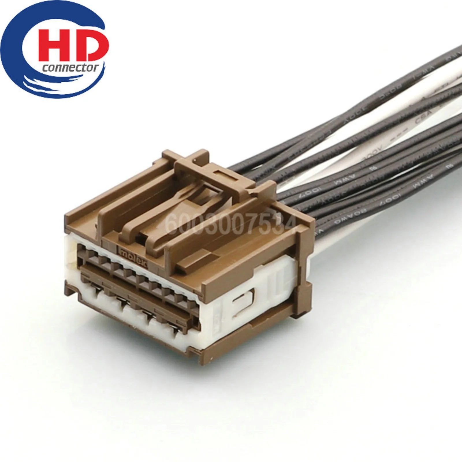 14 Pin Connector Unsealed 0.6mm 2.8mm Series Female Connector Cable Plug Motorcycle Electrical Harnesses 34969-0142/349690142