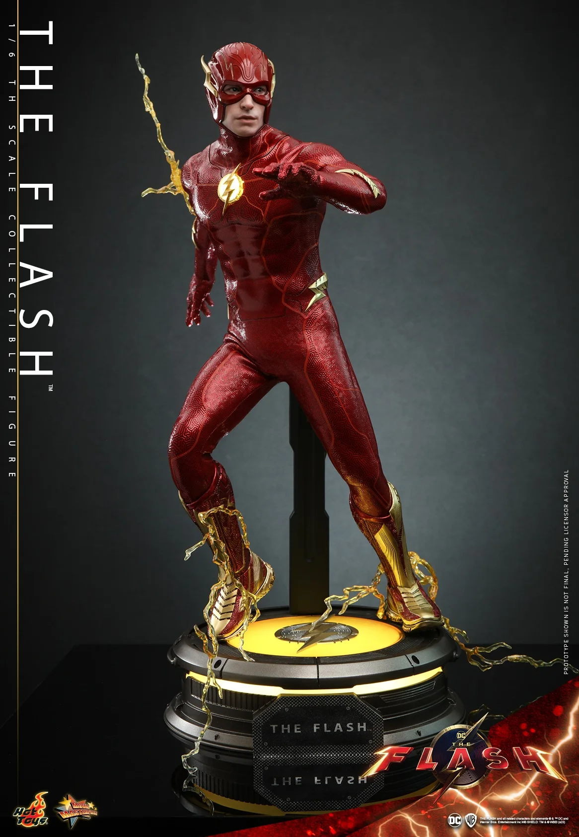 En Stock Hottoys juguetes calientes HT MMS713 1/6 The Flash Anime figura de acción juguete modelo coleccionable PVC regalo