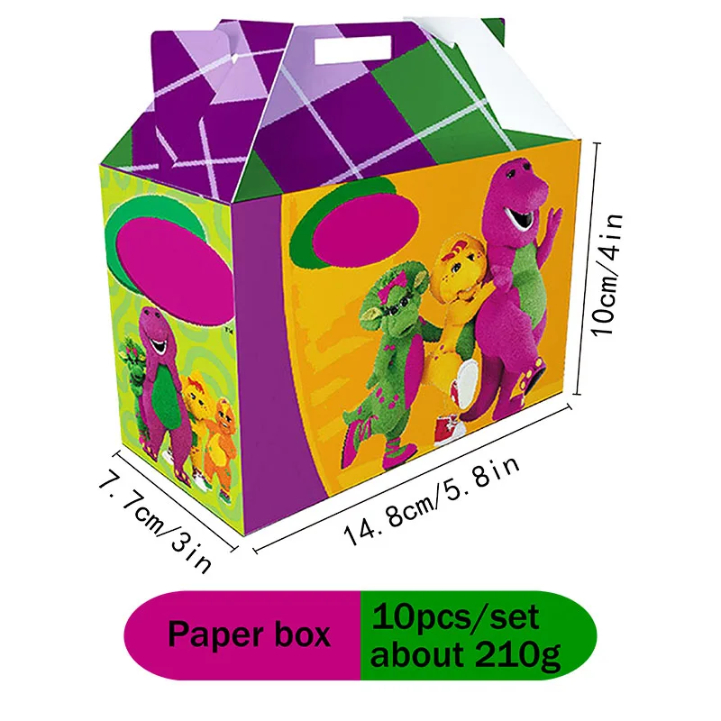 Barney's Great Adventure suministros para fiestas decoraciones niños cumpleaños vajilla desechable mantel tazas plato fiesta tema favores